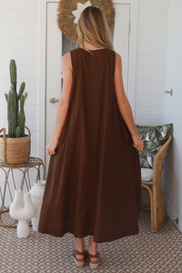 JL0019 Linen Blend Dress