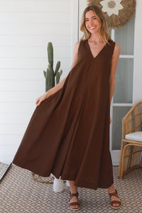 JL0019 Linen Blend Dress