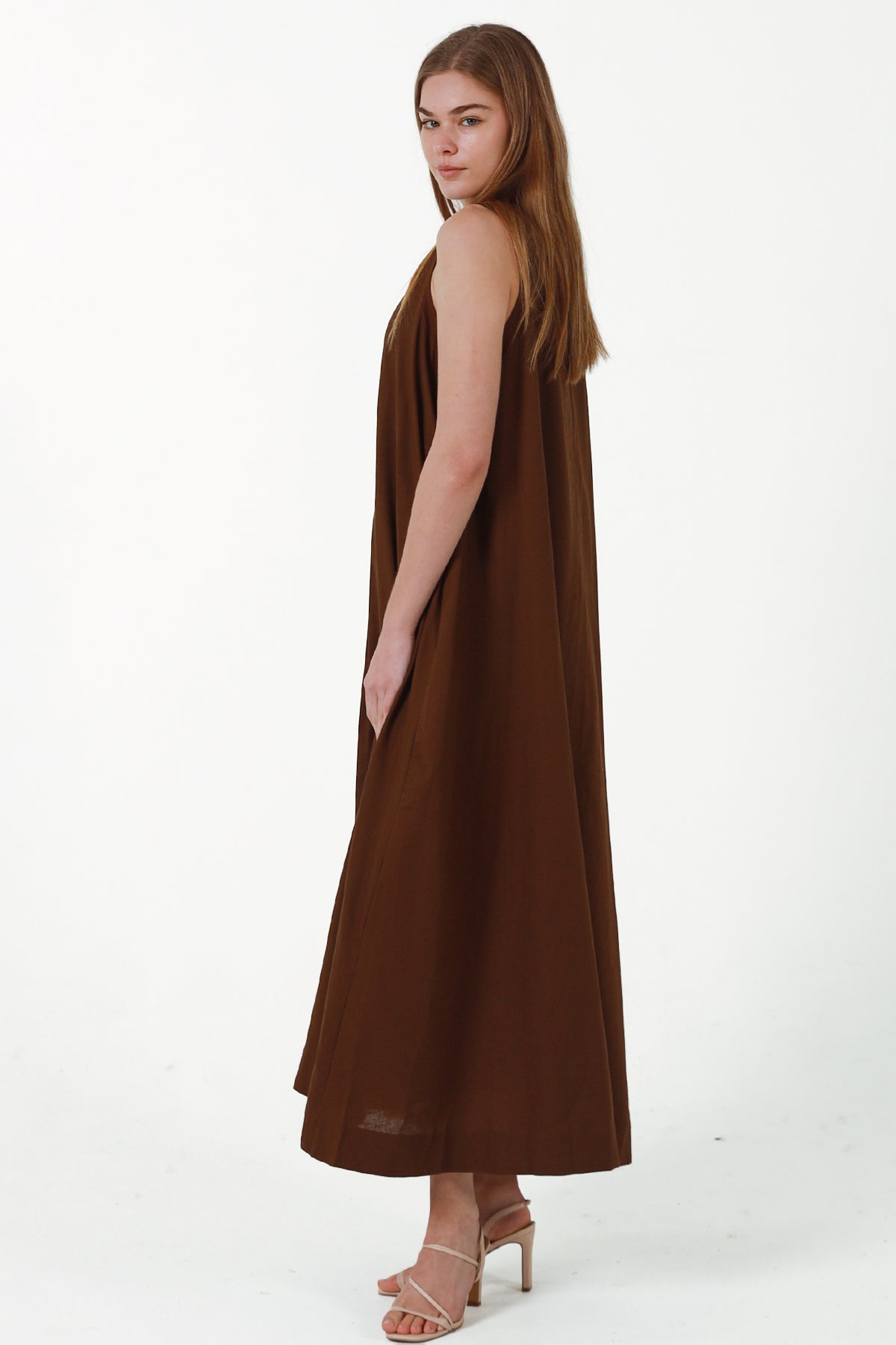 JL0019 Linen Blend Dress