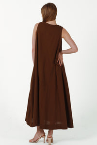 JL0019 Linen Blend Dress