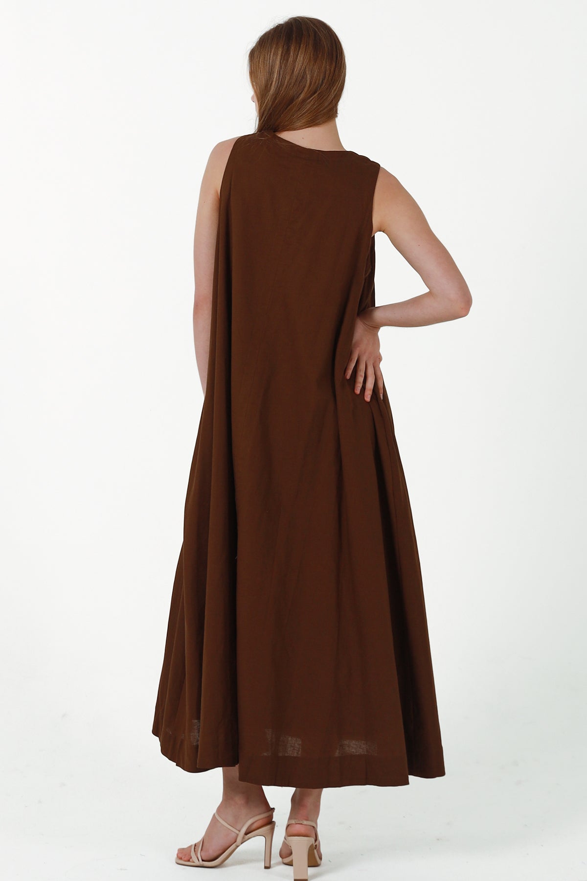 JL0019 Linen Blend Dress