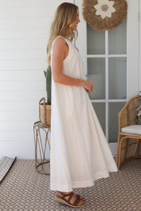 JL0020 Linen Blend Dress