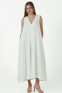 JL0020 Linen Blend Dress