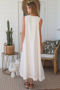JL0020 Linen Blend Dress