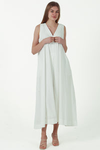 JL0020 Linen Blend Dress