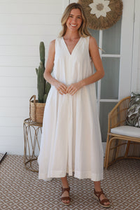 JL0020 Linen Blend Dress