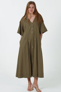JL0021 Linen Blend Dress