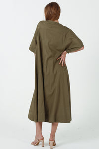 JL0021 Linen Blend Dress