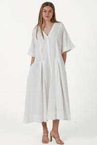 JL0022 Linen Blend Dress