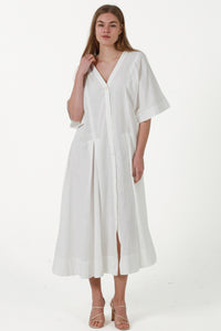 JL0022 Linen Blend Dress