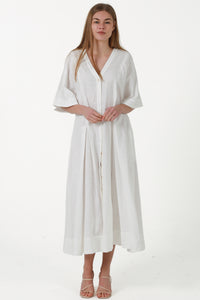 JL0022 Linen Blend Dress