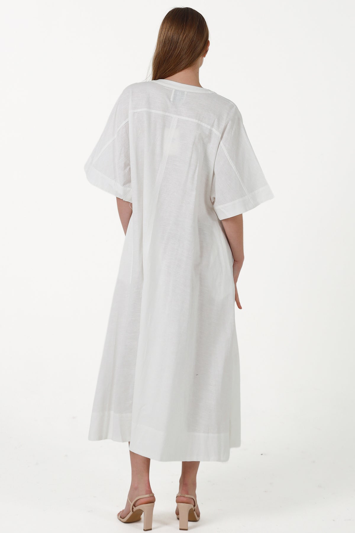 JL0022 Linen Blend Dress