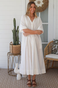 JL0022 Linen Blend Dress
