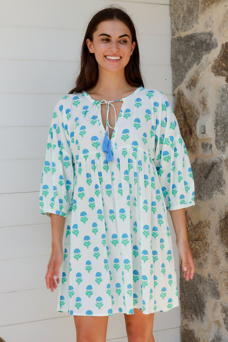 Tuffy Tunic Lovebird Blue