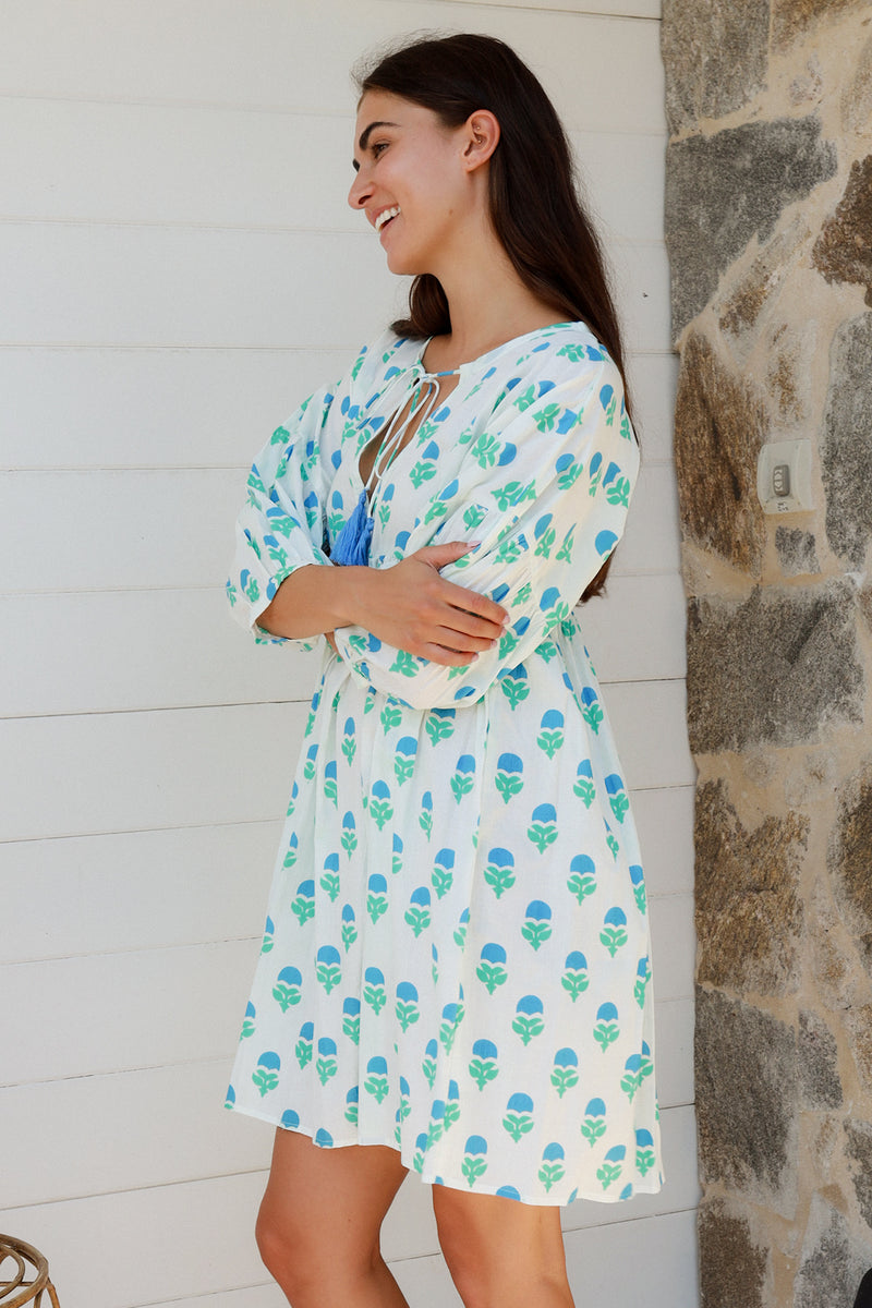 Tuffy Tunic Lovebird Blue