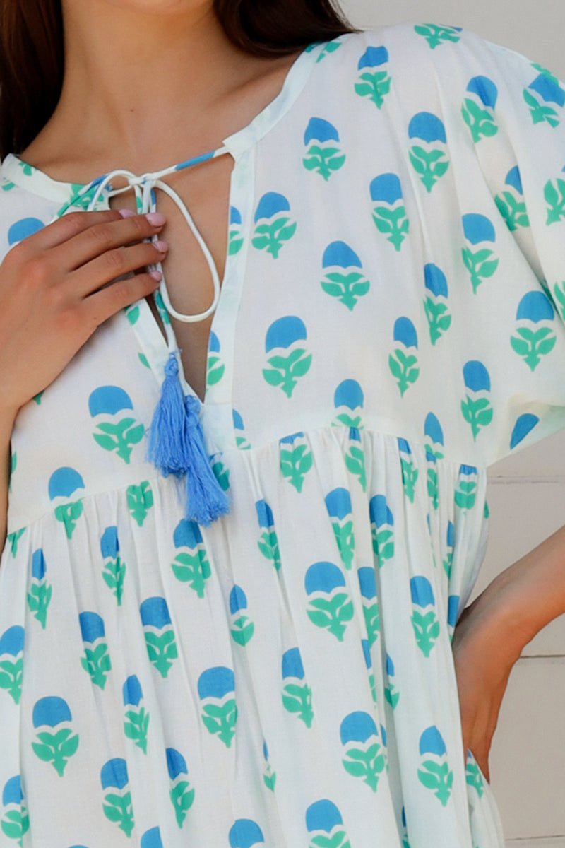 Tuffy Tunic Lovebird Blue