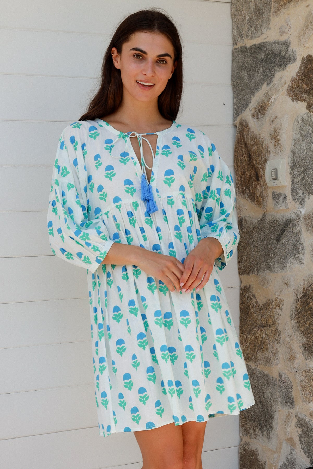 Tuffy Tunic Lovebird Blue