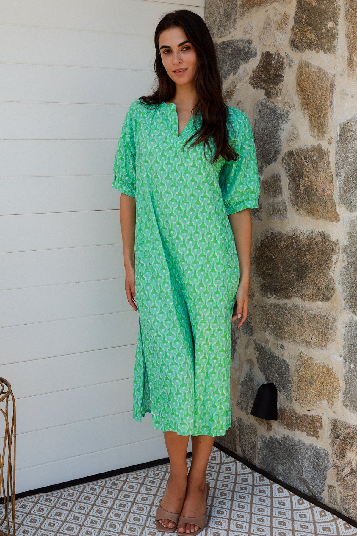 Pitcher Dress Doozy Green