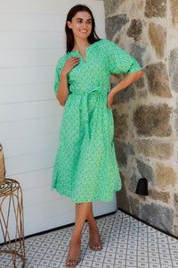 Pitcher Dress Doozy Green