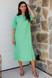 Pitcher Dress Doozy Green