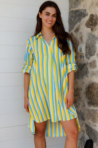Marco Shirt Dress Oriol Stripe