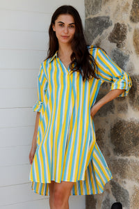 Marco Shirt Dress Oriol Stripe