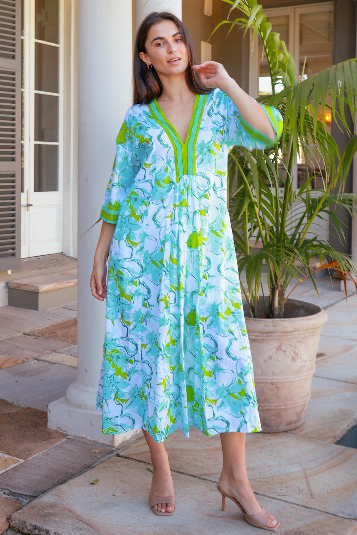 Pluto Dress Cornelia Lime