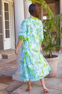 Pluto Dress Cornelia Lime