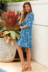 Huckley Dress Sanctuary Blue