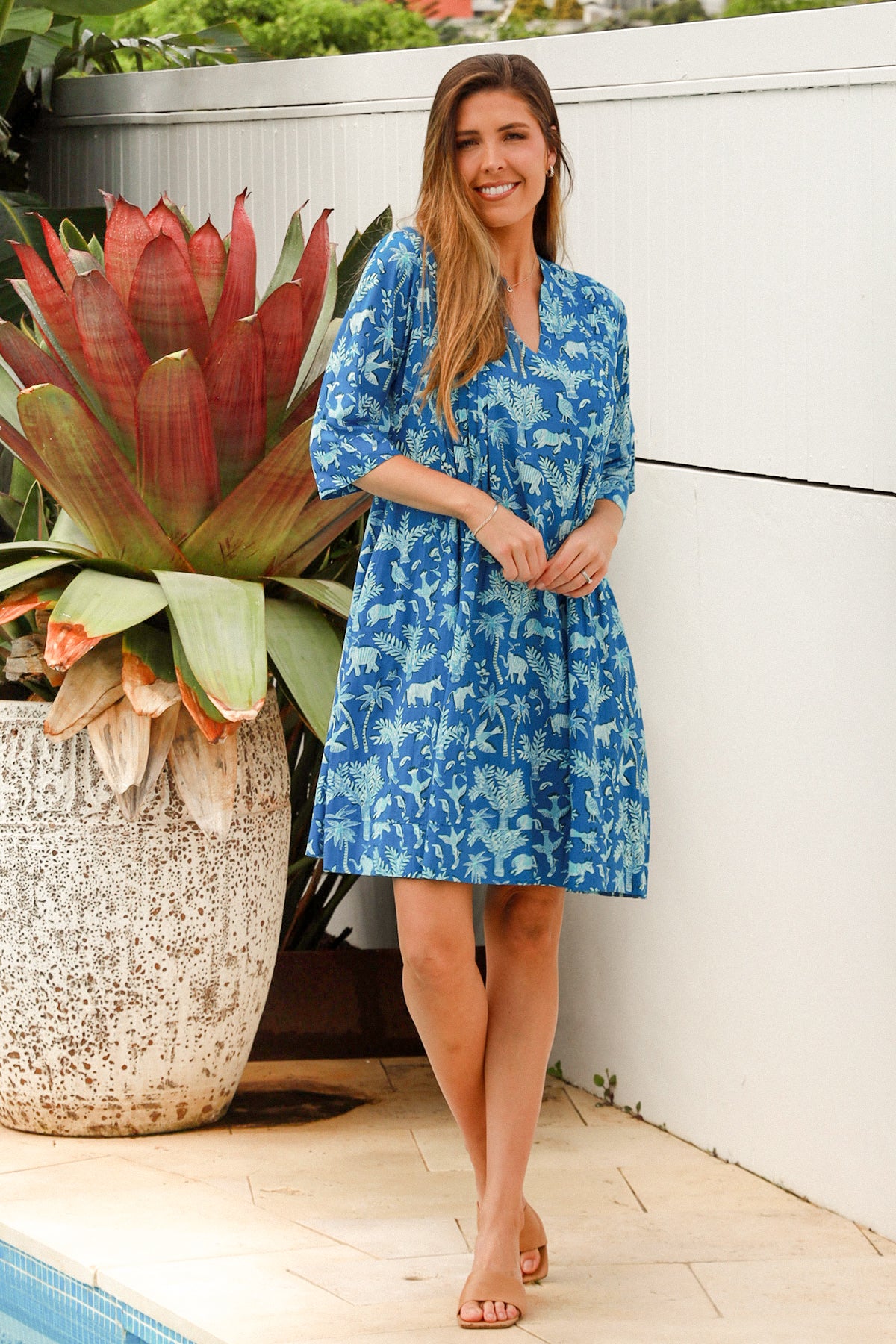 Huckley Dress Sanctuary Blue
