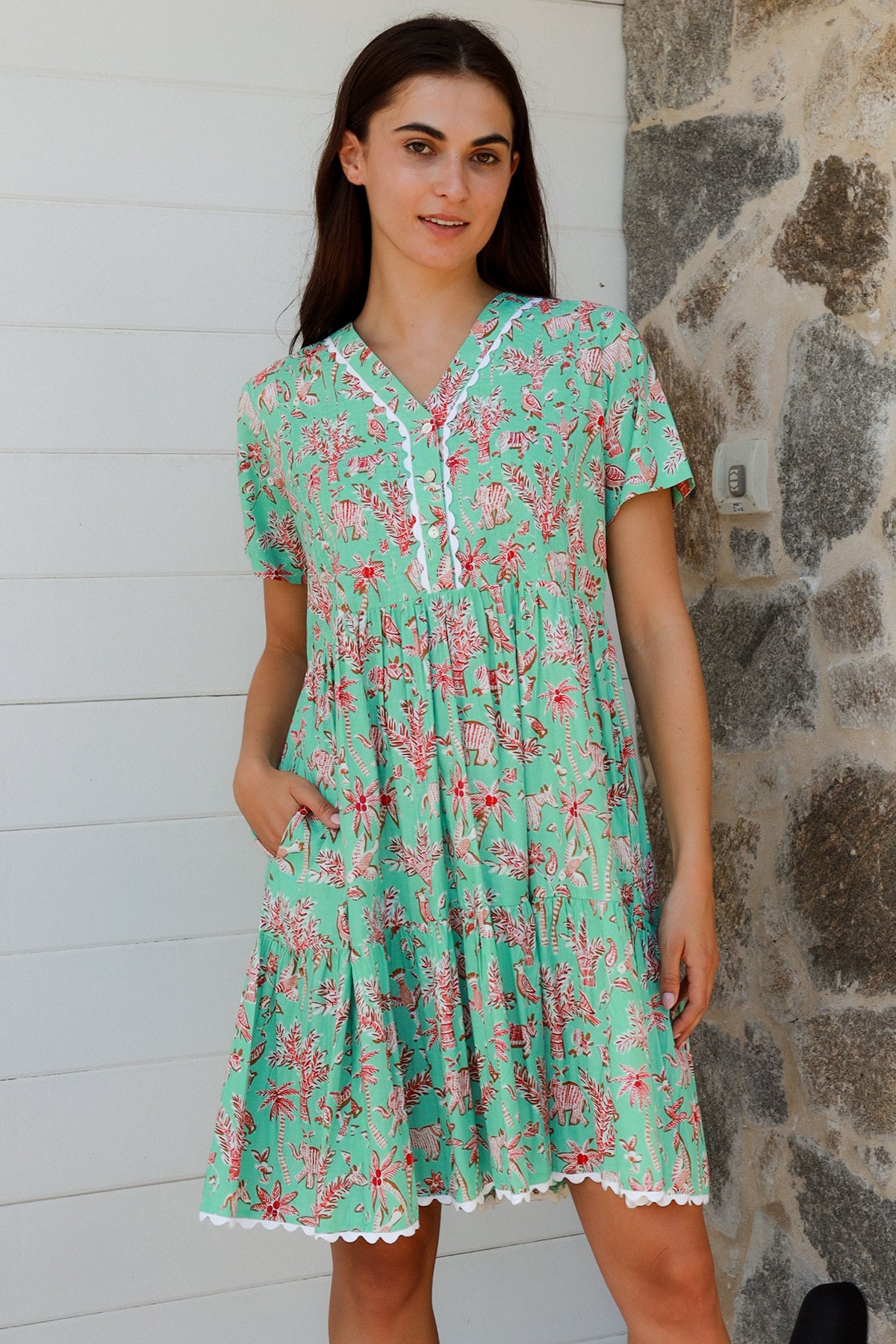 Weston Dress Sanctuary Mint
