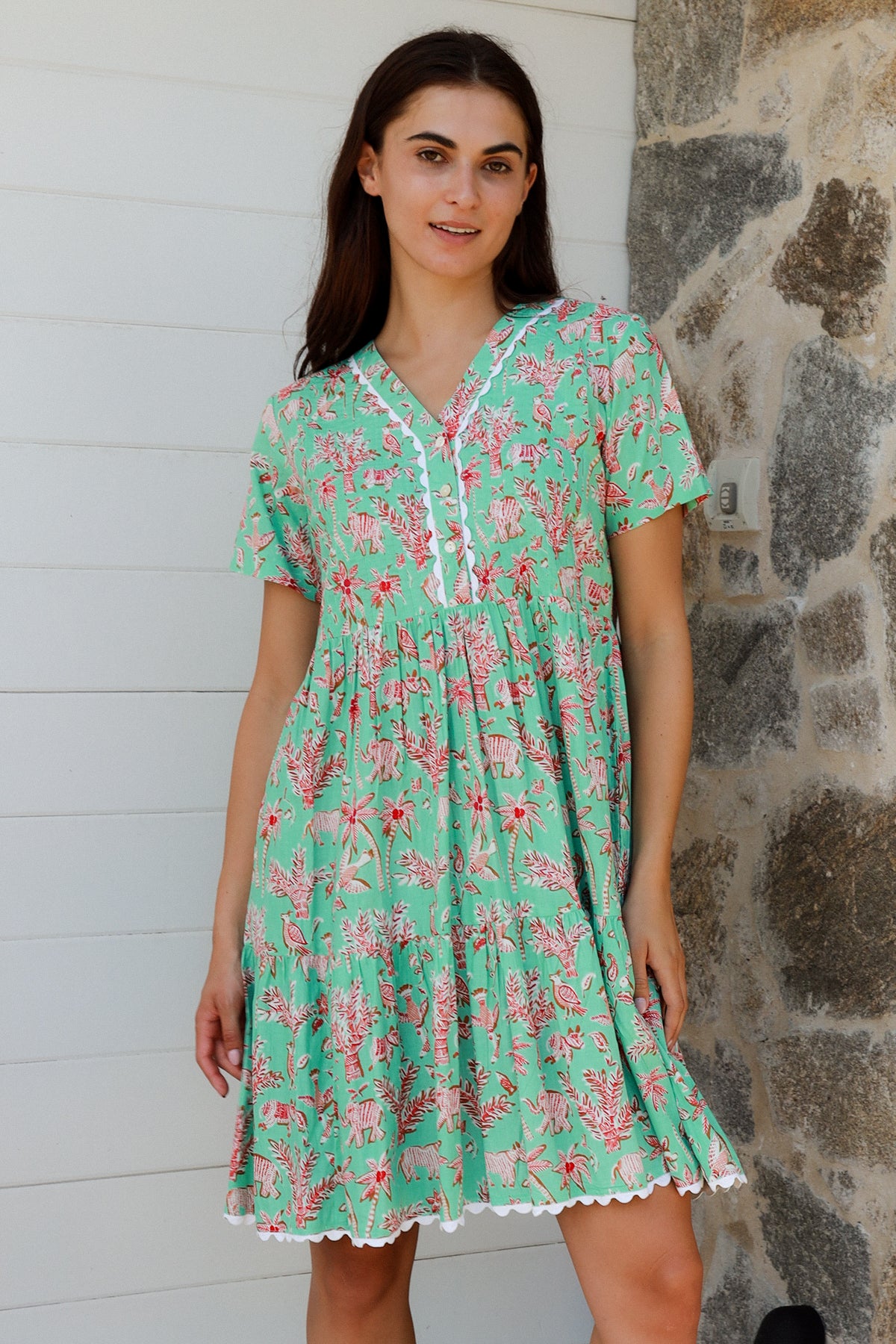 Weston Dress Sanctuary Mint