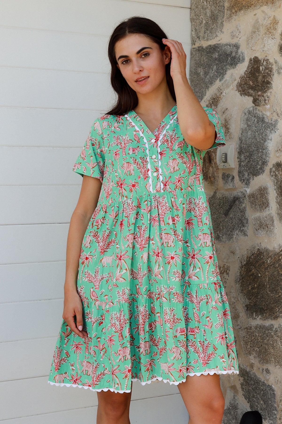 Weston Dress Sanctuary Mint