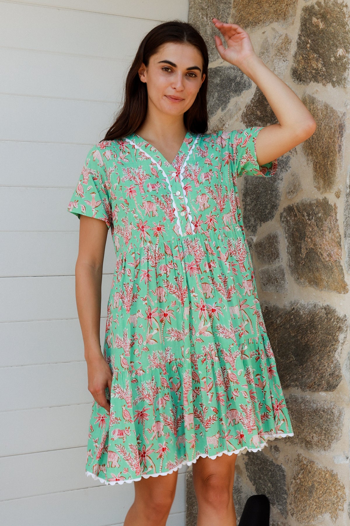 Weston Dress Sanctuary Mint
