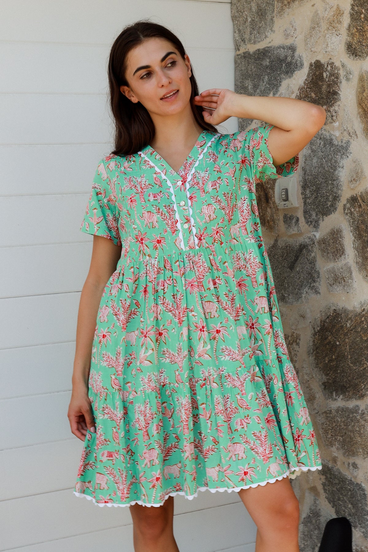 Weston Dress Sanctuary Mint
