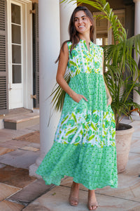 Geisha Dress Maruka/Doozy Green