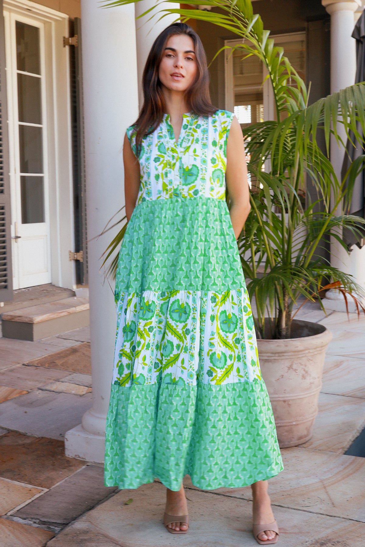 Geisha Dress Maruka/Doozy Green