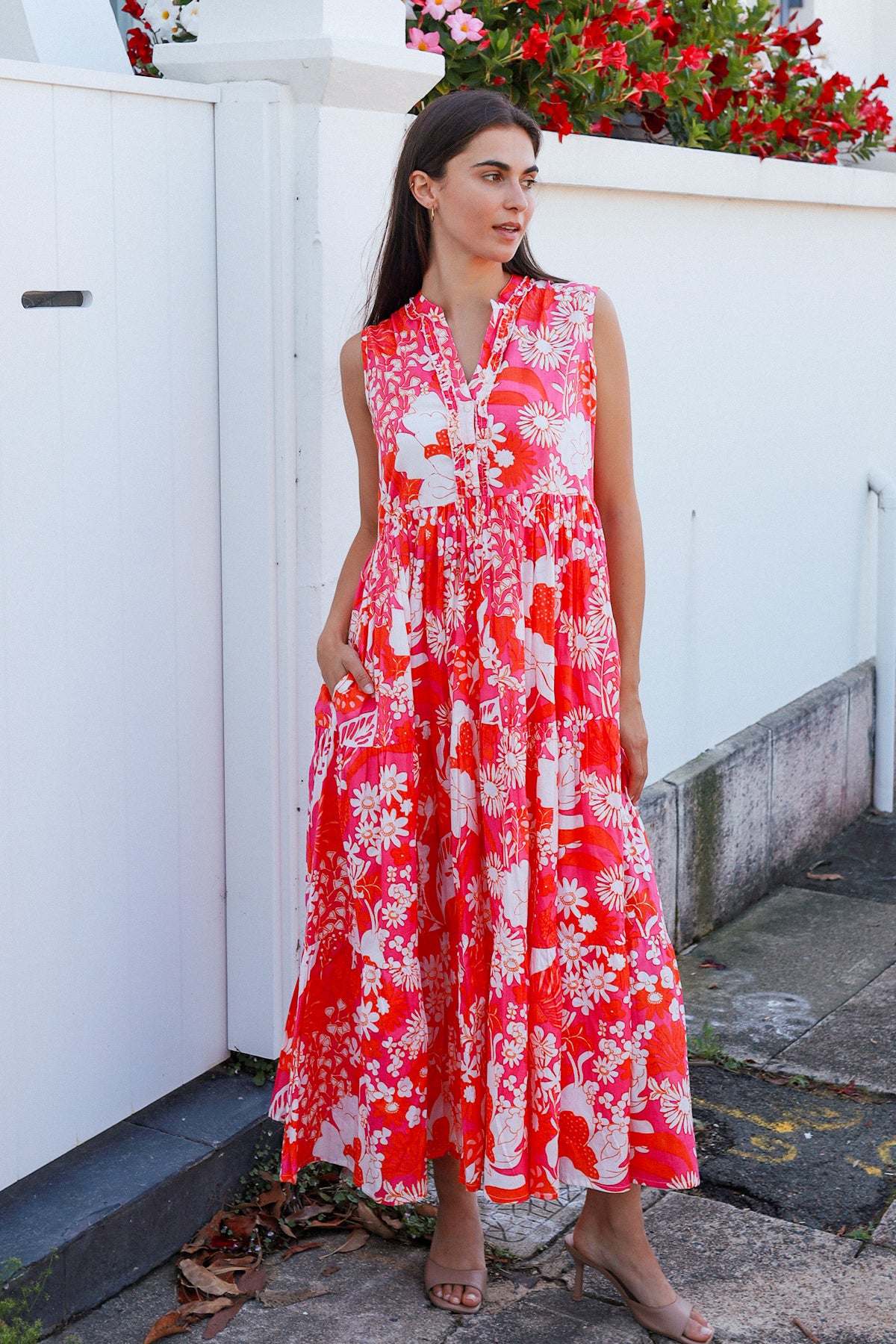 Geisha Dress Roary Pink