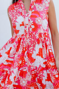 Geisha Dress Roary Pink