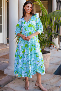 Shimona Dress Cornelia Lime
