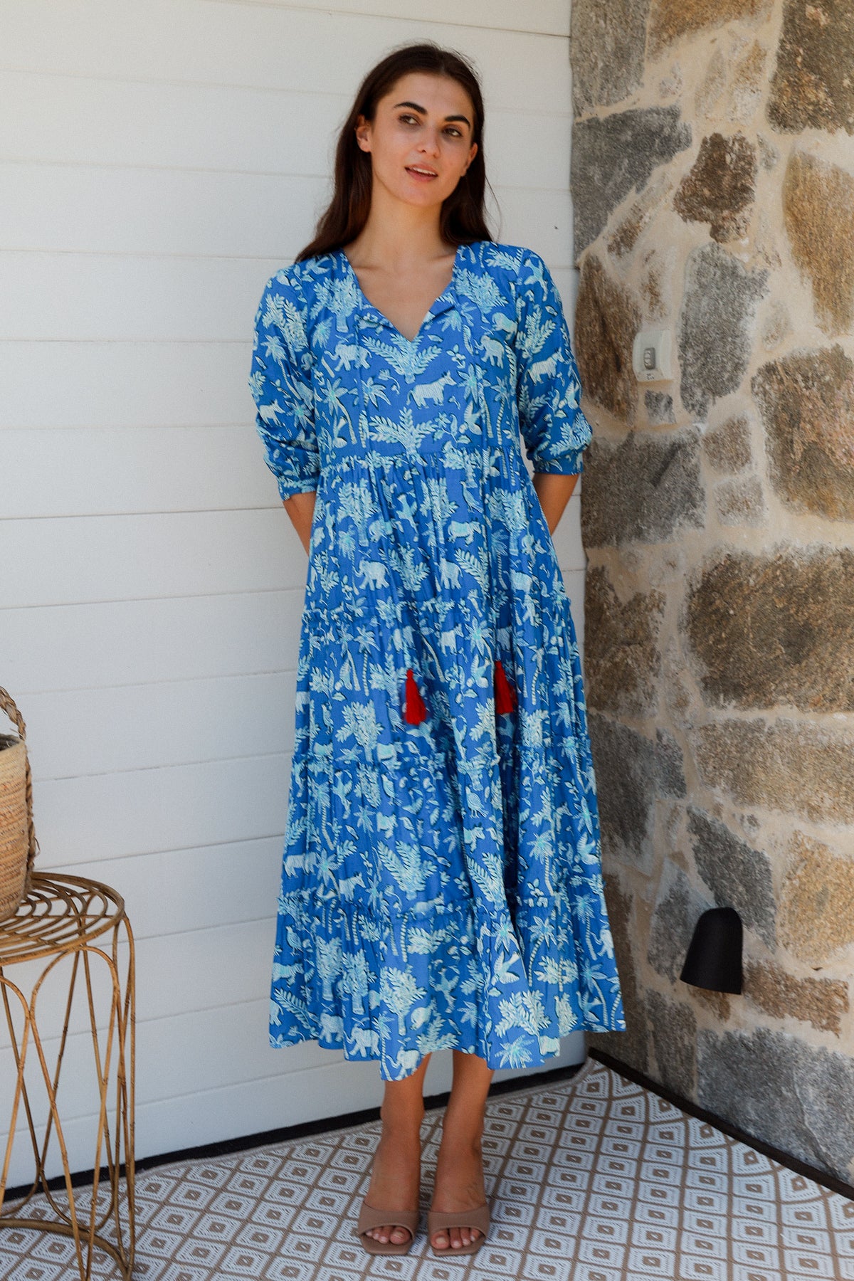 Shimona Dress Sanctuary Blue