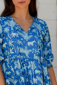 Shimona Dress Sanctuary Blue