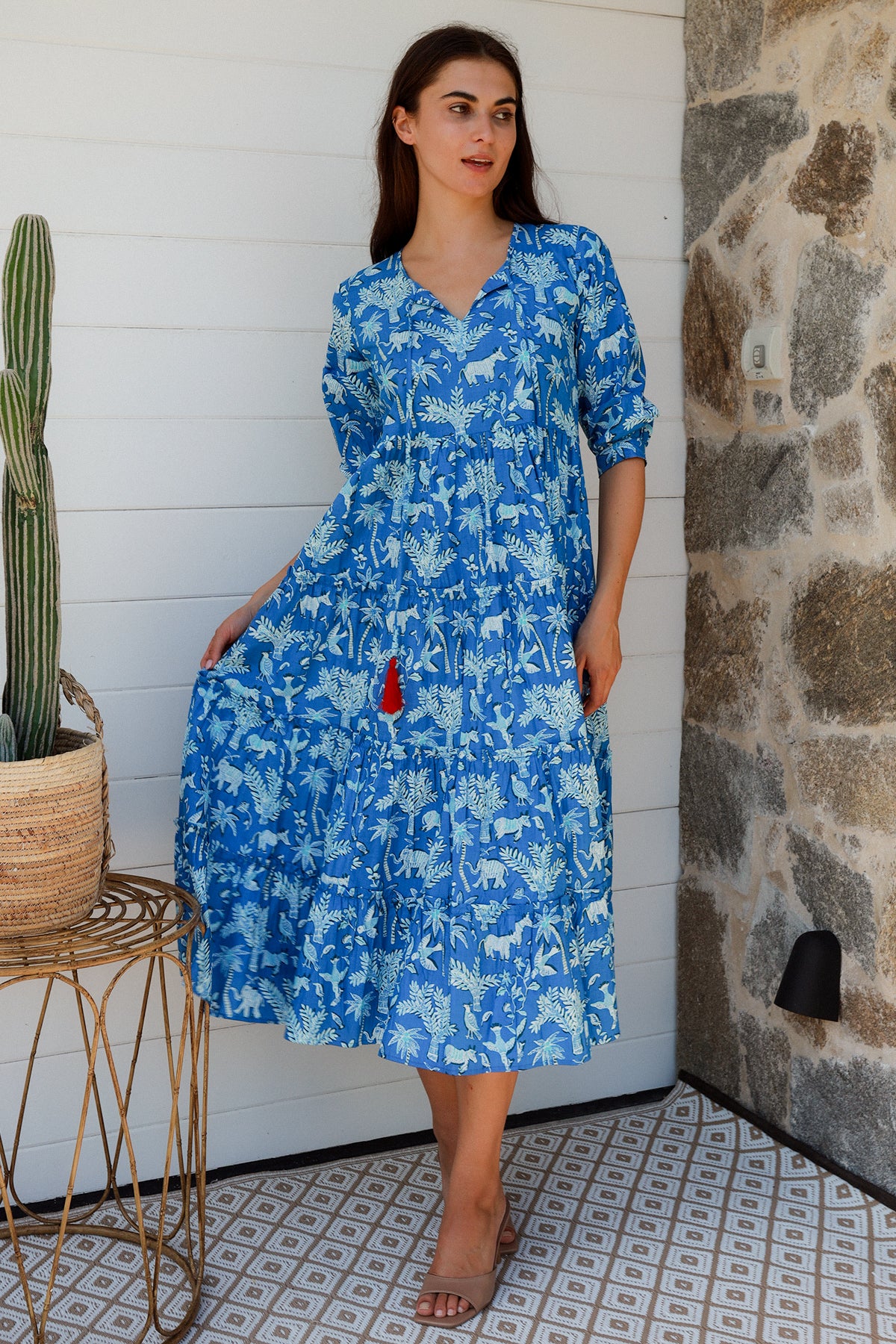 Shimona Dress Sanctuary Blue