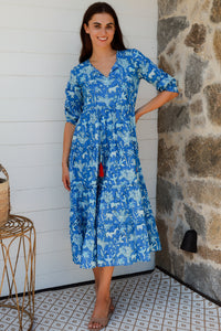 Shimona Dress Sanctuary Blue
