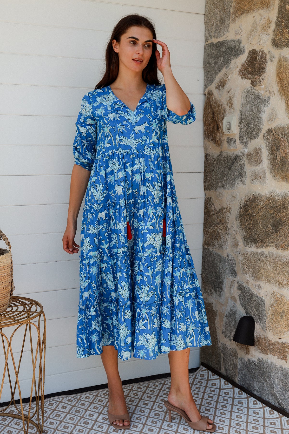 Shimona Dress Sanctuary Blue