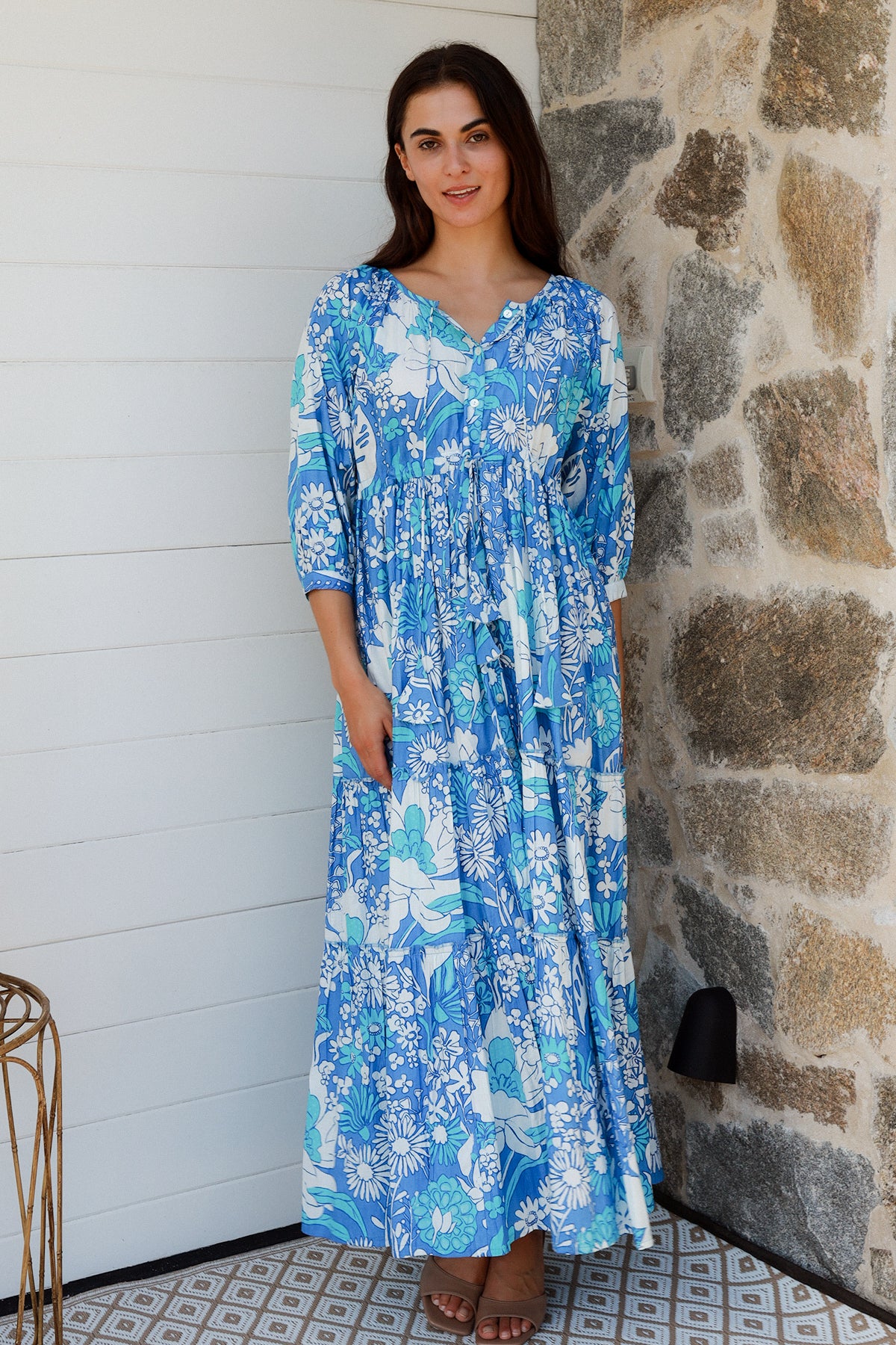 Enerson Dress Roary Blue