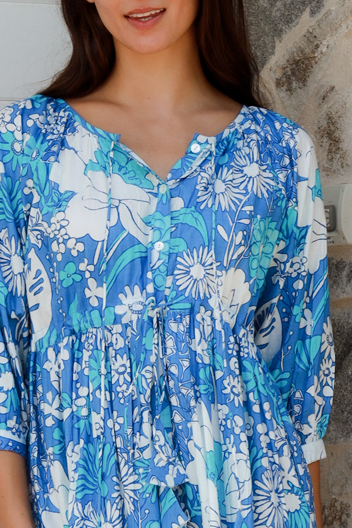 Enerson Dress Roary Blue