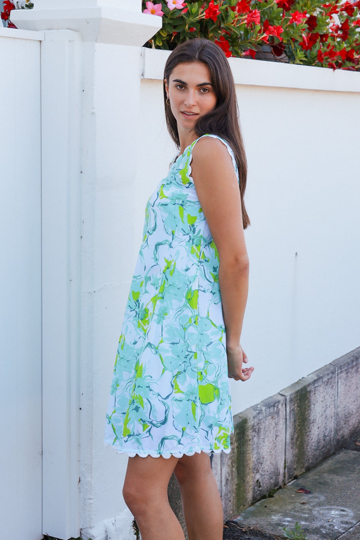 Fiona Dress Cornelia Lime