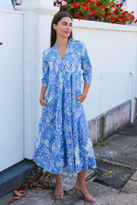 Alexa Dress Roary Blue