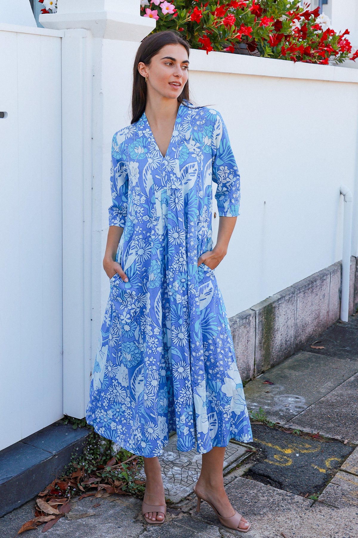 Alexa Dress Roary Blue